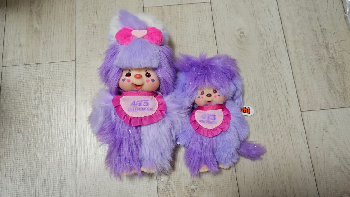 한정판 시나코 콜라보 몬치치 치무탄 인형 키체인 키링 세키구치 상품이미지1