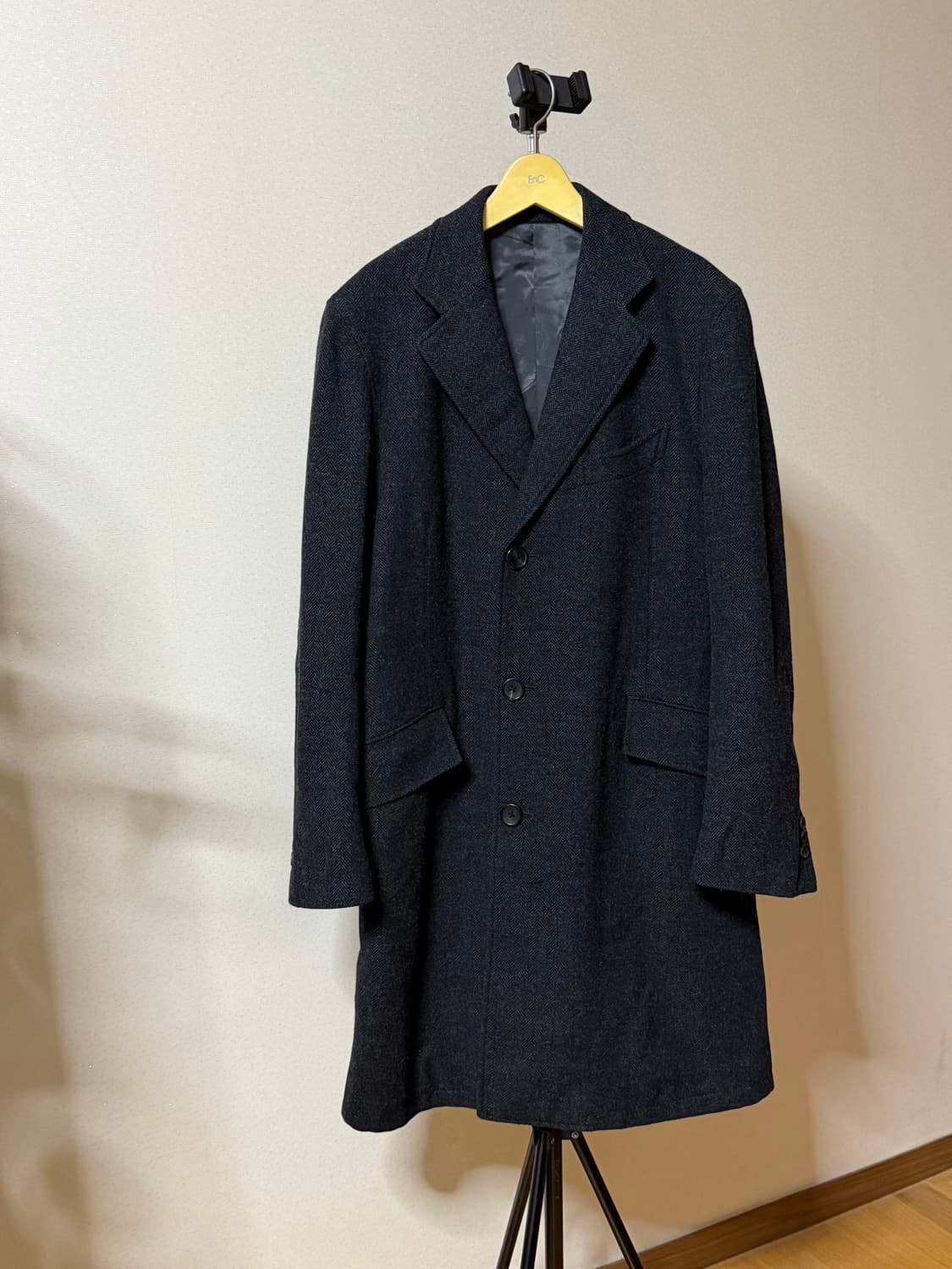 킨록앤더슨 헤링본 울 코트 상품이미지1