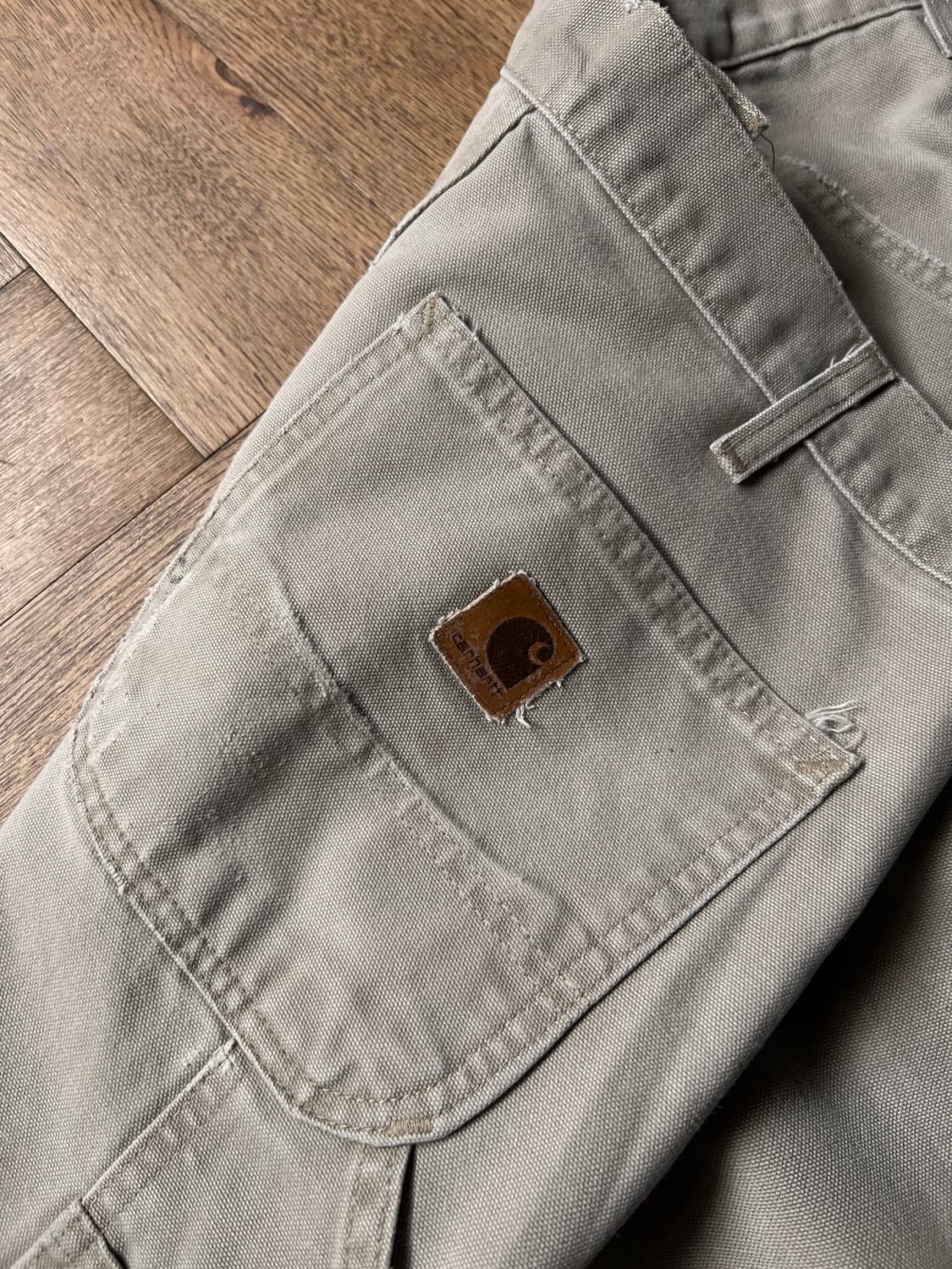 [32]칼하트 USA 덩가리핏 데저트탄 카펜터 워크 팬츠 상품이미지7