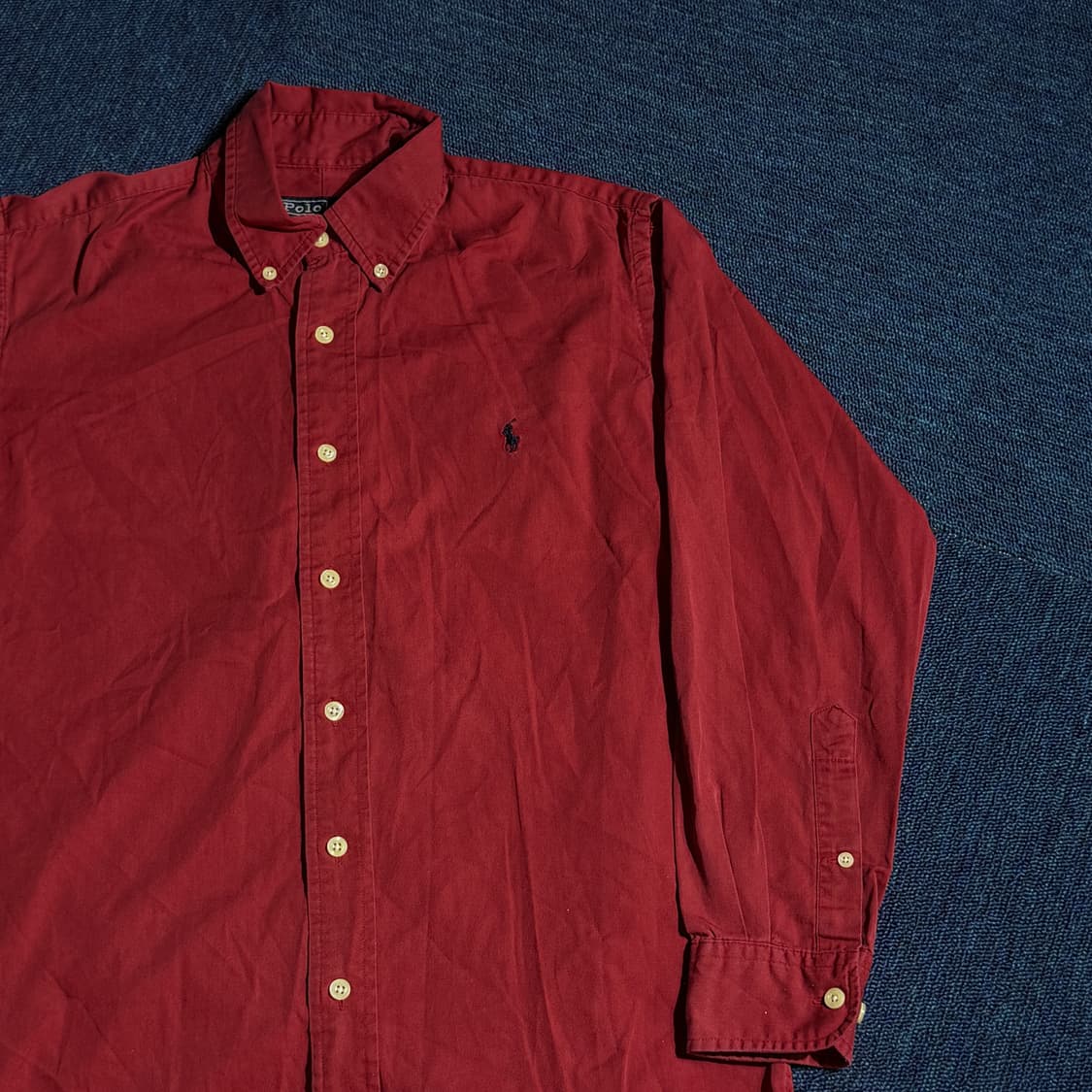 폴로 랄프로렌 레드 셔츠 상품이미지2