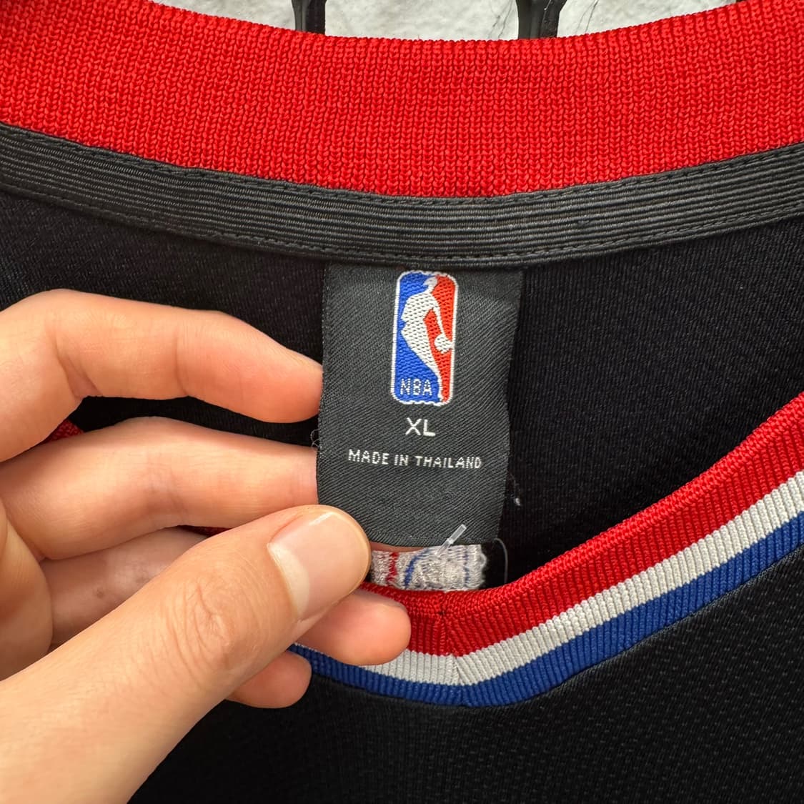 나이키 NBA LA 클리퍼스 스테이트먼트 에디션 코튼 나시티 블랙 상품이미지8