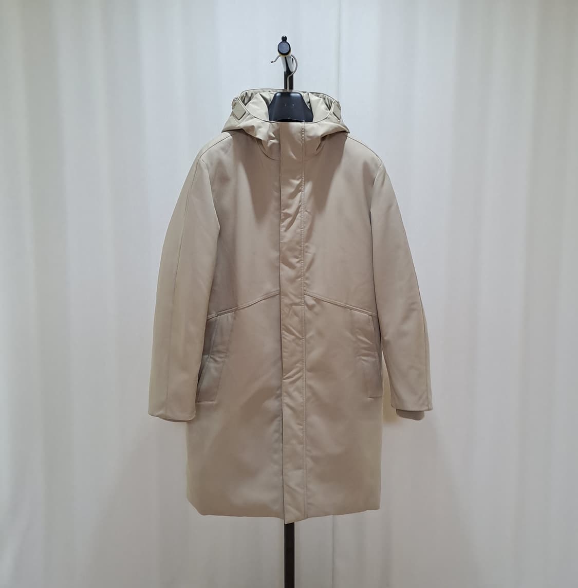 (택포) 솔리드옴므 22FW 128 구스 후드코트 46 A614 상품이미지1