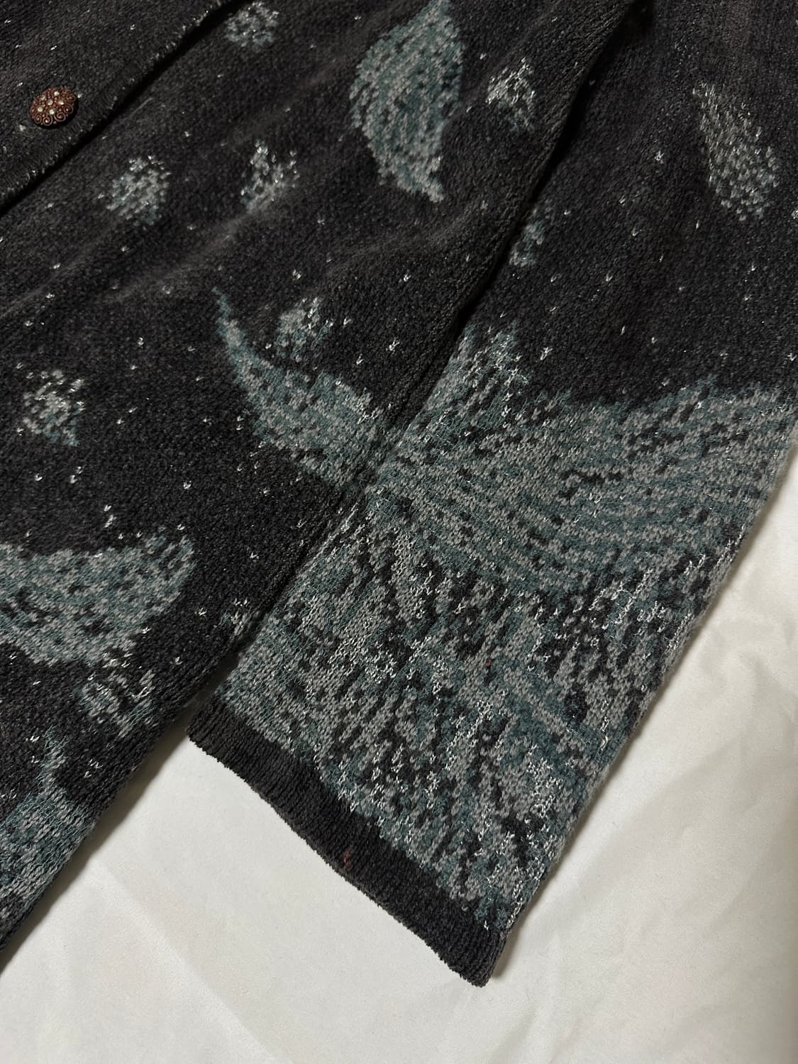 vintage knitted long coat 상품이미지8