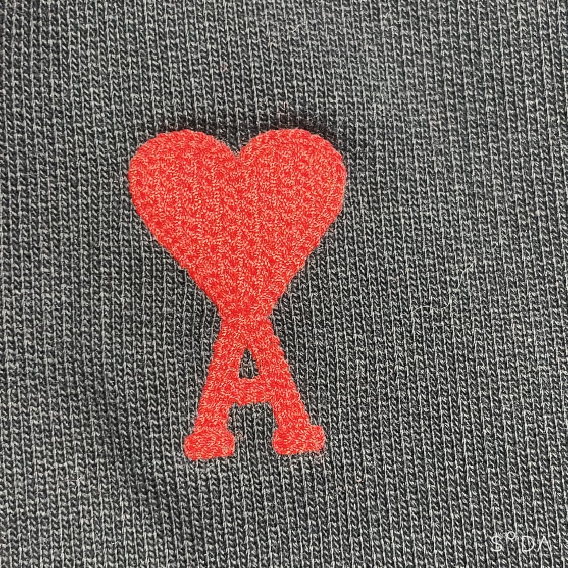 아미 스몰로고 후드티 블랙 XS 상품이미지6