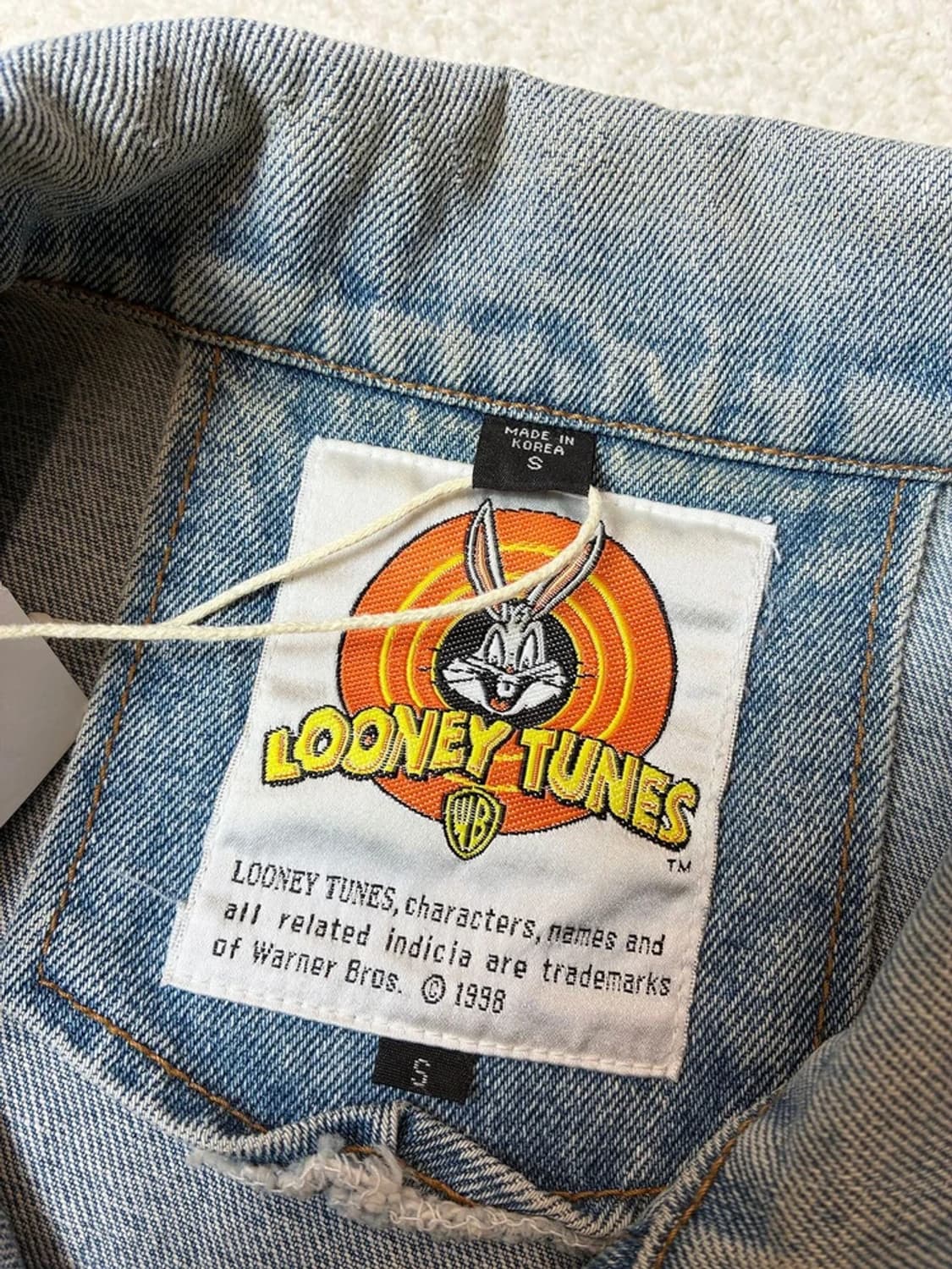 루니툰즈 90's Tweety 트위티 데님 자켓 PN6433 상품이미지9