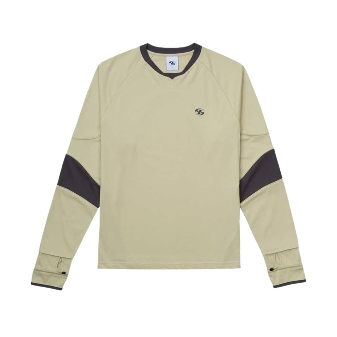 산산기어 파이핑 블락 롱슬리브 옐로우 상품이미지1