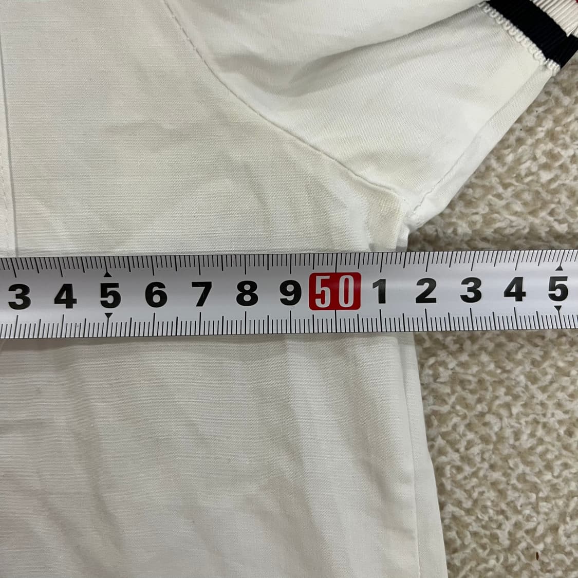 실측확인 사선완장 옥스포드 셔츠 남방 0123M 상품이미지8