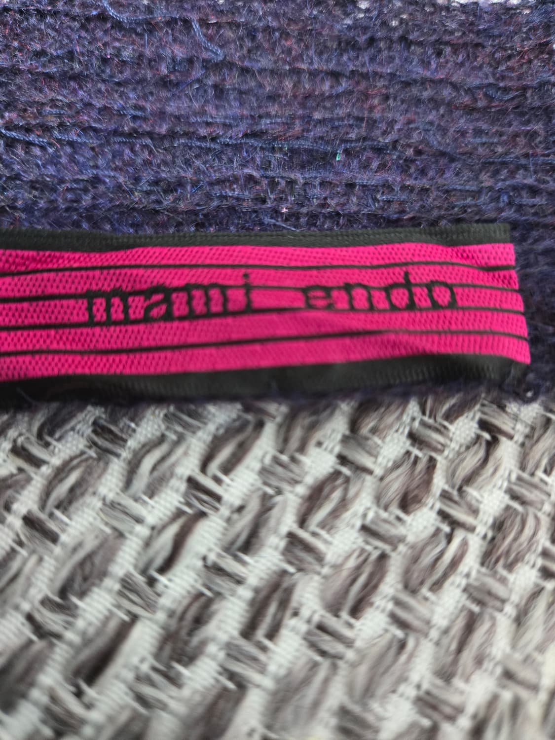 Mami Endo 일본 디자이너 핸드 비즈 니트 스트랩 / 벨트·머플러 상품이미지3