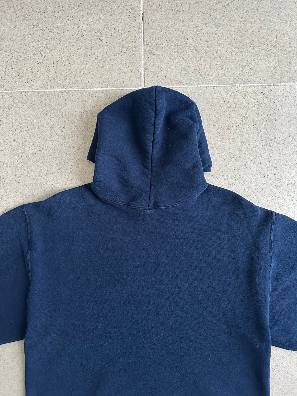 90s 빈티지 러셀 후드 네이비 L USA 상품이미지5