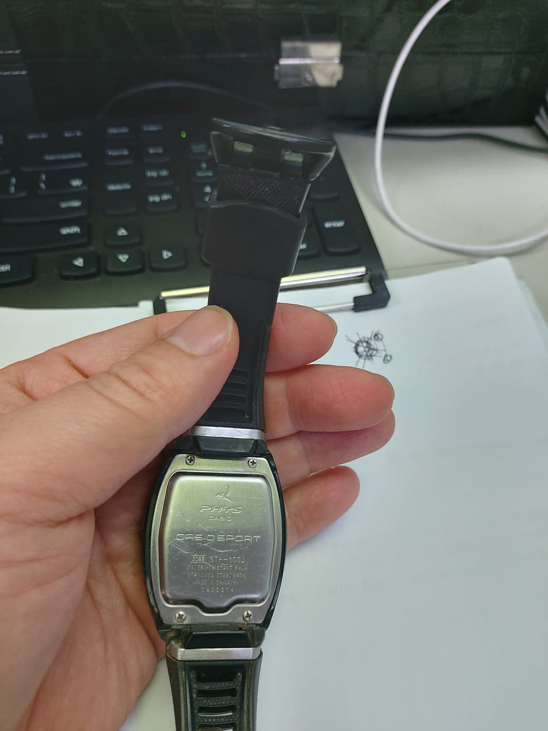 카시오 PHYS 워킹 칼로리 시계 상품이미지6