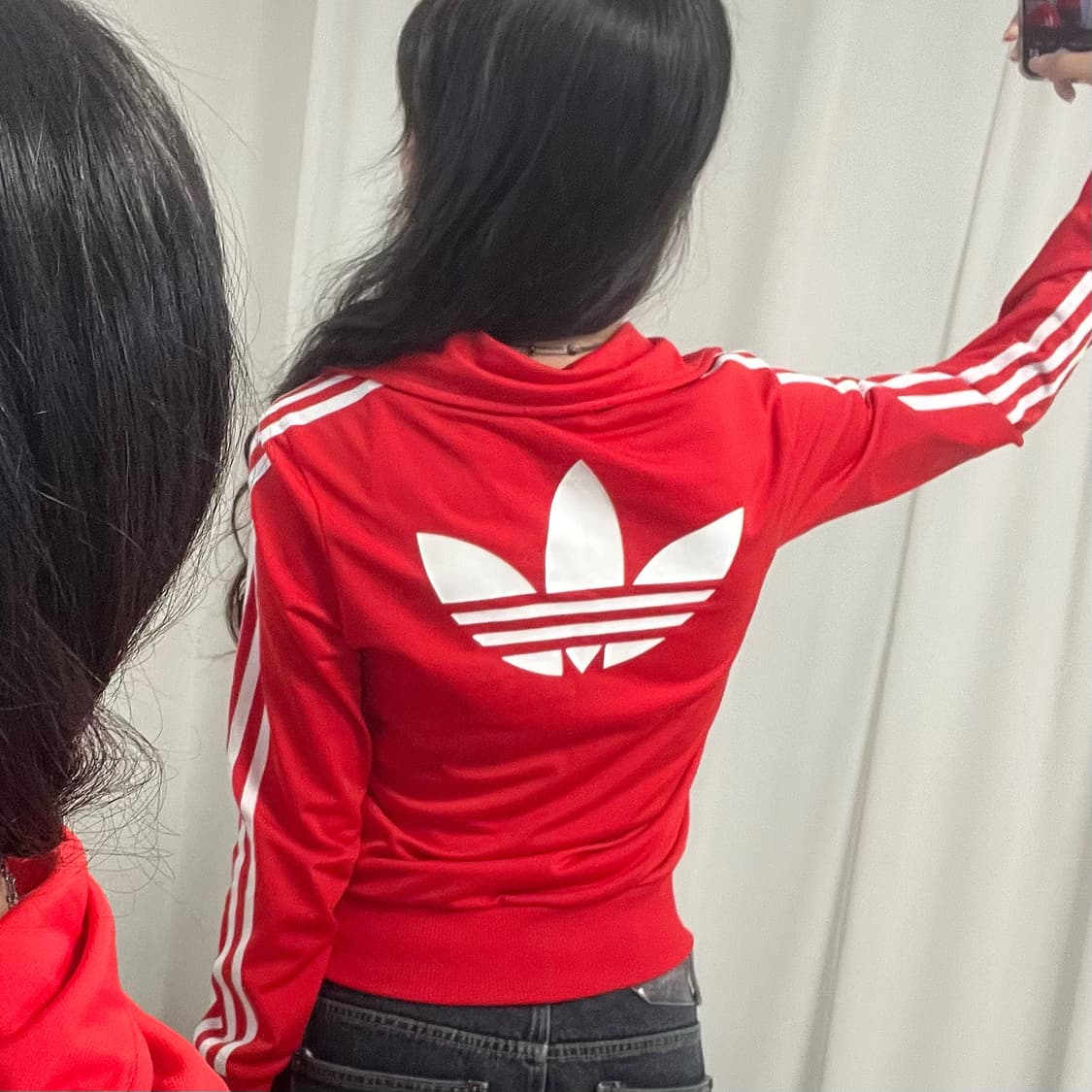 Adidas red Firebird jersey 상품이미지4