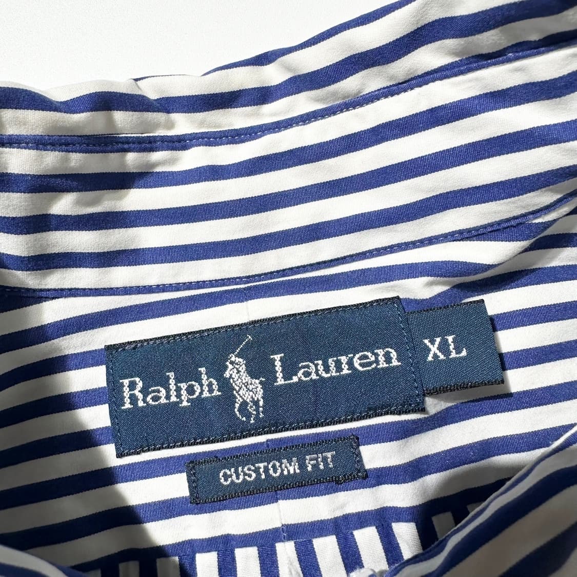 폴로 랄프로렌 기마로고 스트라이프 셔츠 상품이미지4