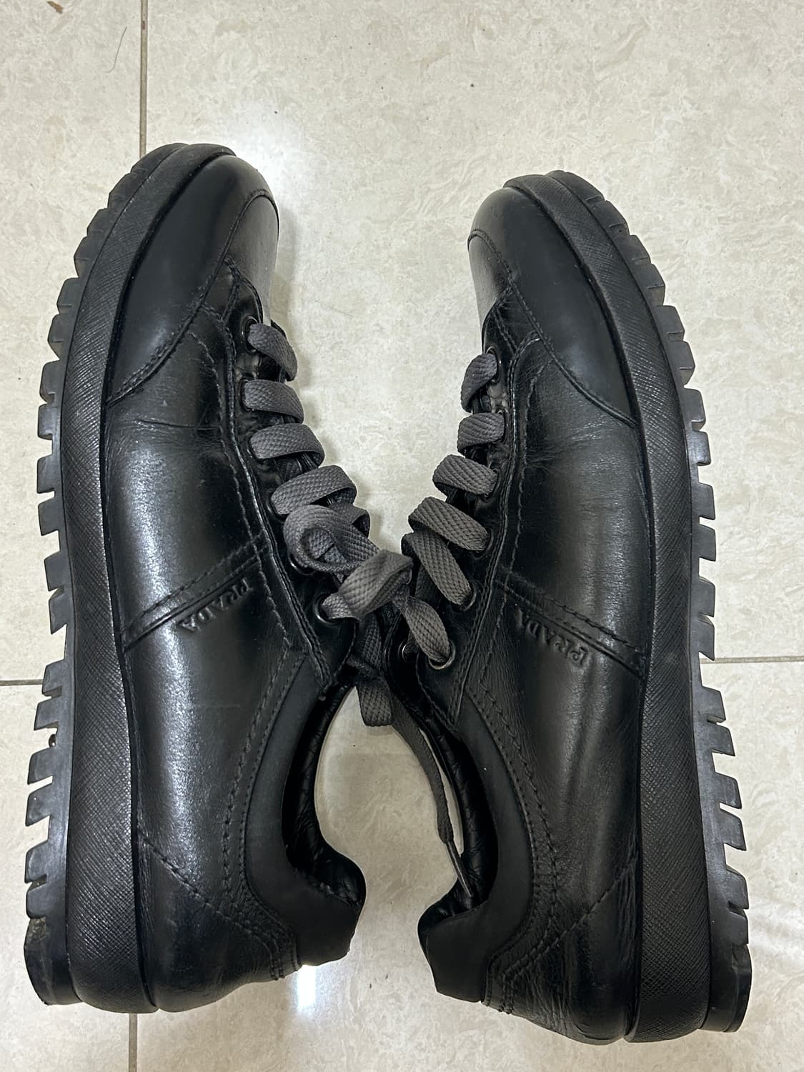 프라다 스포츠 가죽 트래킹화 상품이미지7