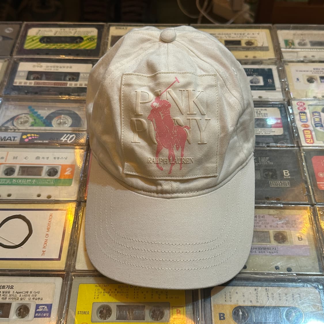 폴로 랄프로렌 핑크포니 볼캡  상품이미지2