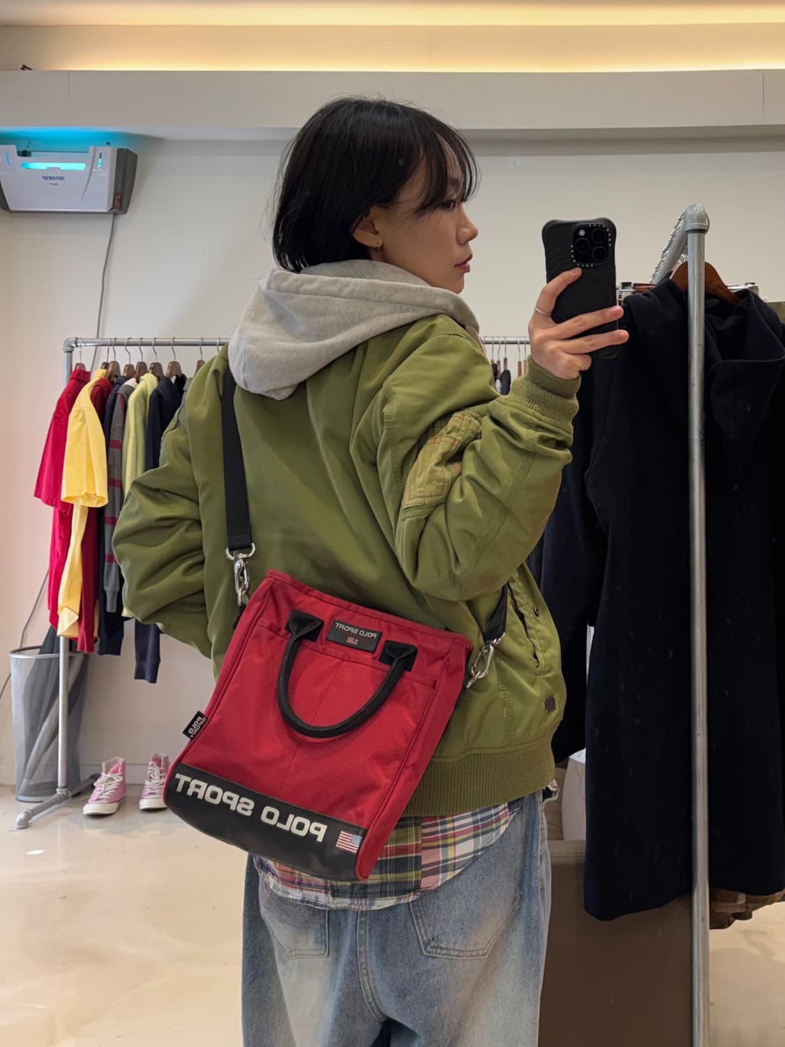 폴로 스포츠 나일론 크로스백  상품이미지7