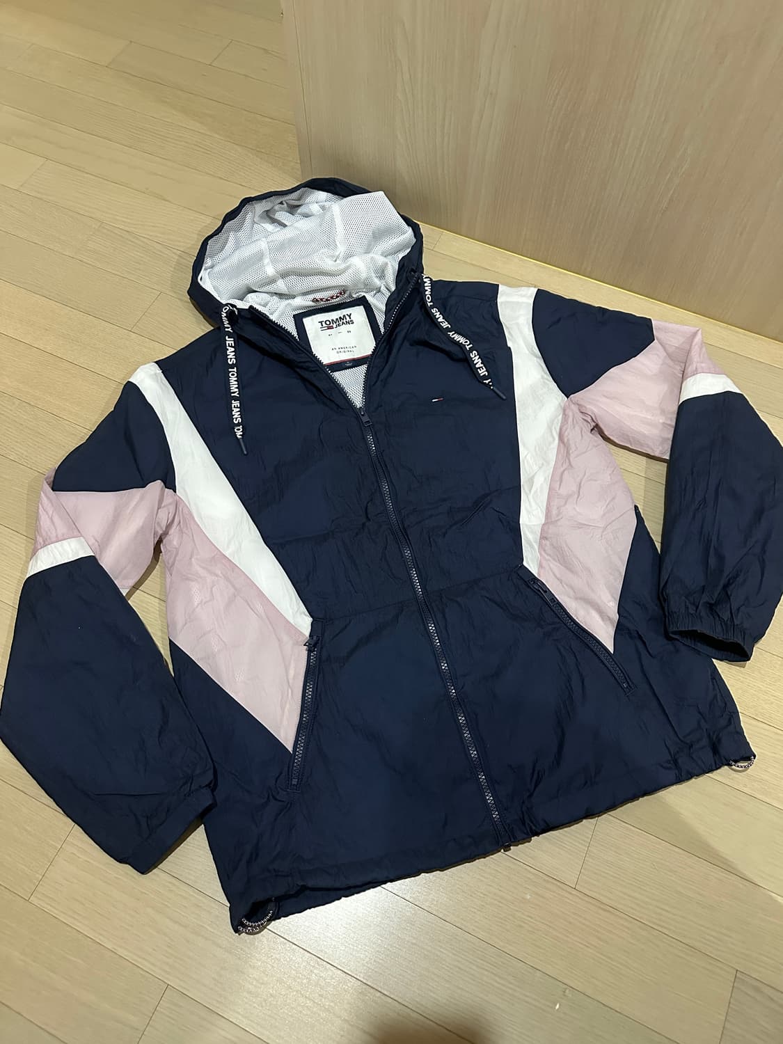 타미힐피거 타미진스 컬러블록 바람막이 M 상품이미지1