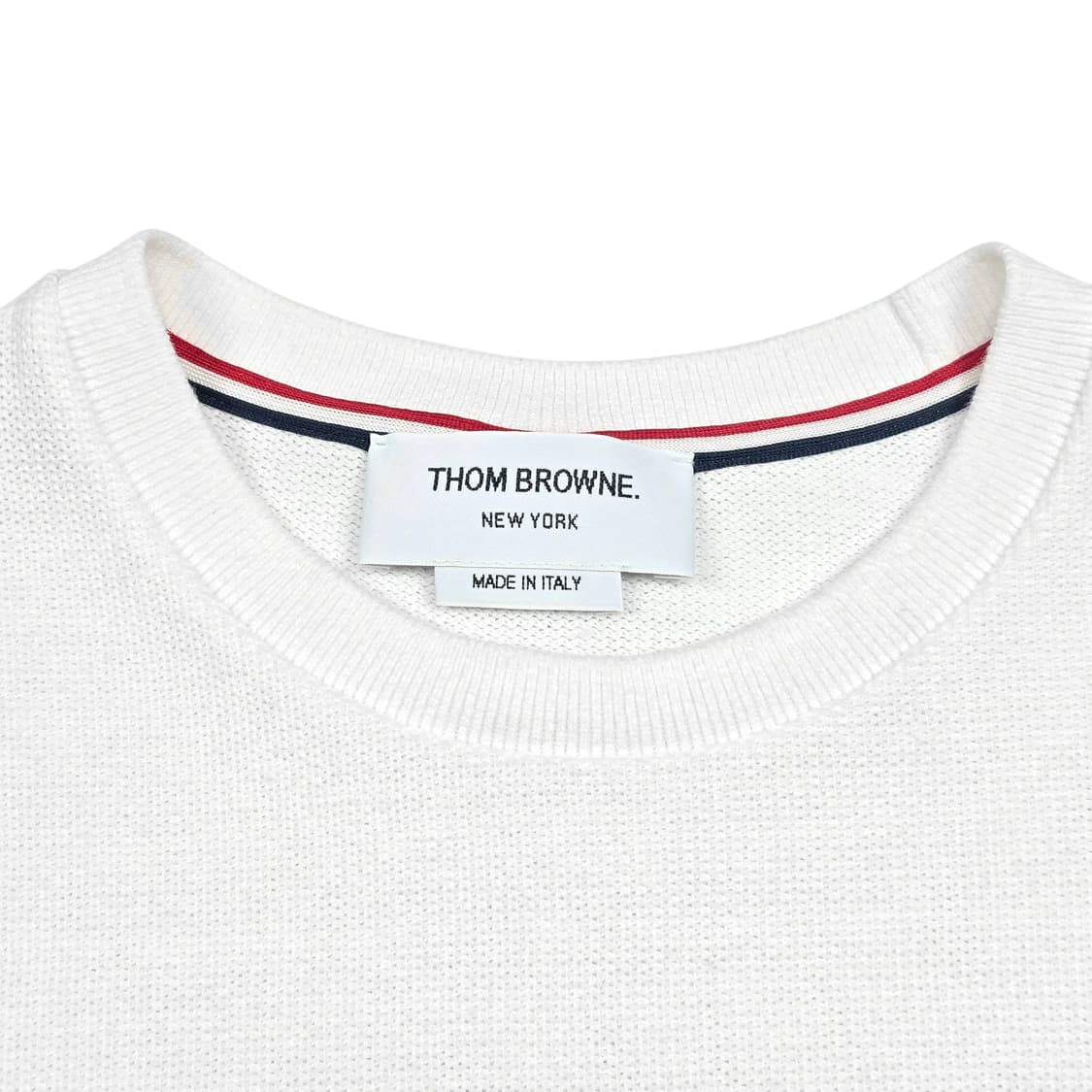 톰브라운 텍스처 코튼 반팔 티셔츠 상품이미지6