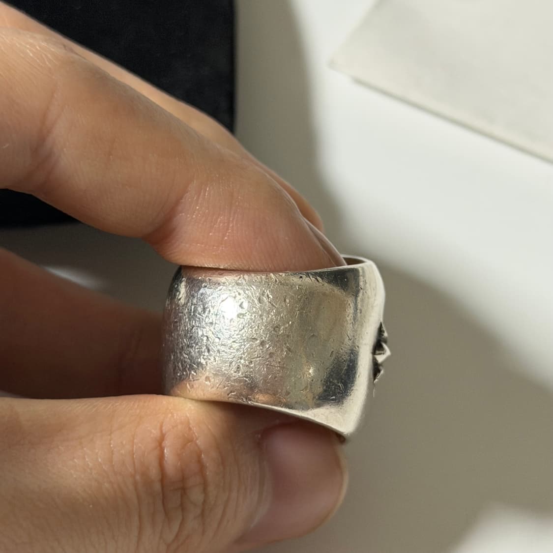 (국내영수증 풀구성)US8.5 (18호) 크롬하츠 클래식 오발링 상품이미지4