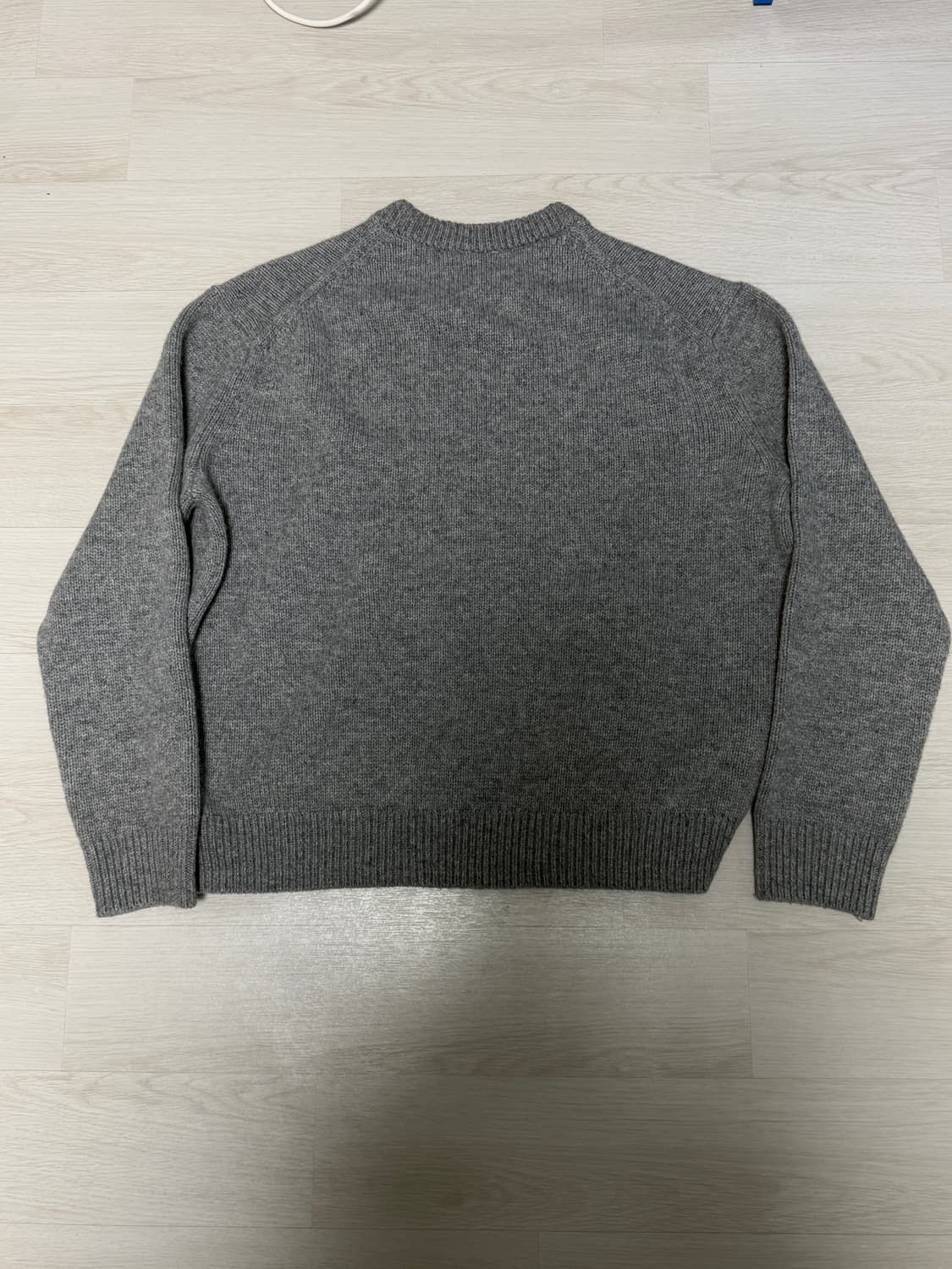 아르켓 헤비 니트 울 스웨터 그레이 상품이미지2