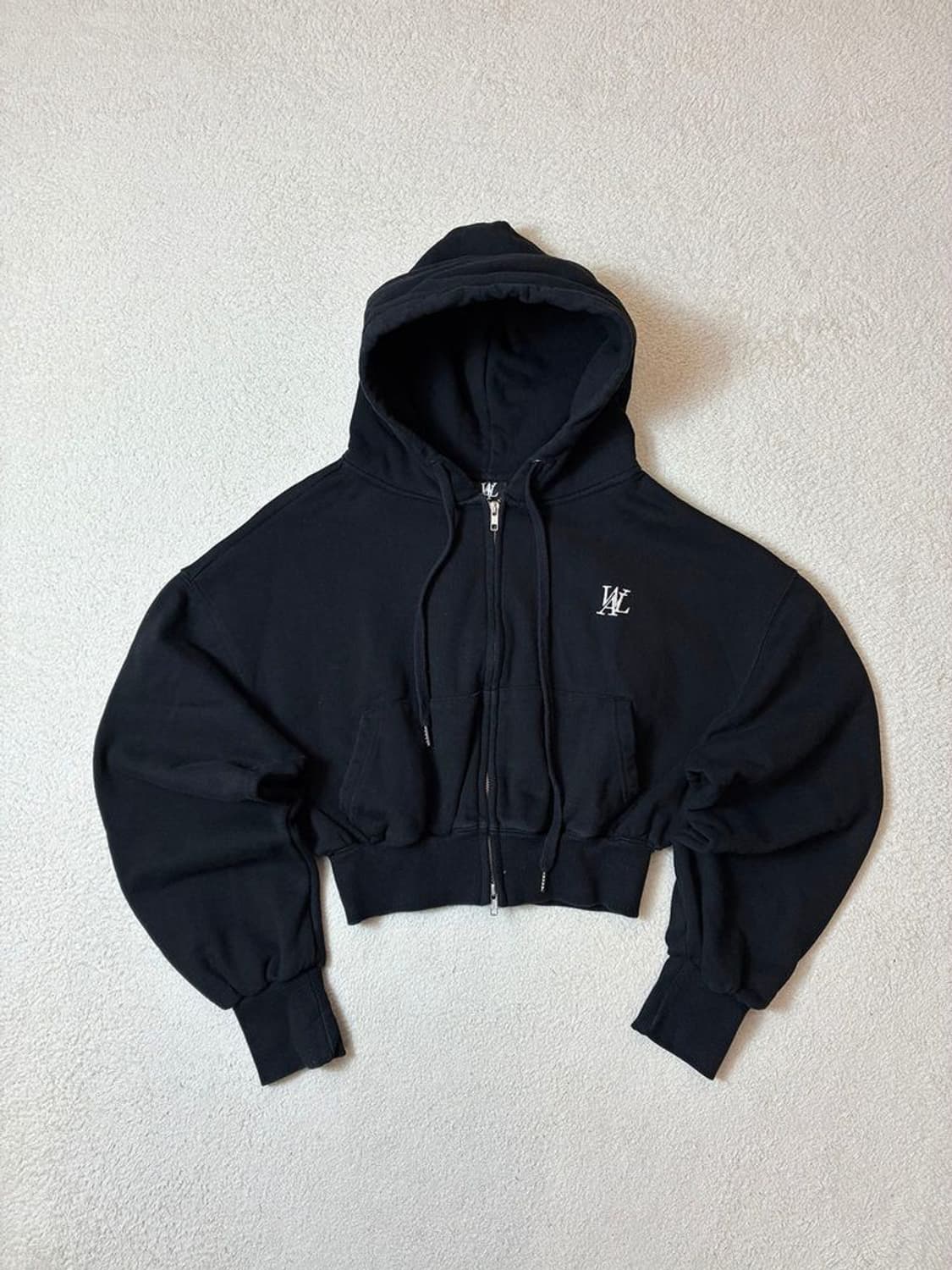 우알롱 21FW 투웨이 시그니처 크롭 후드 집업 PN6959 상품이미지1