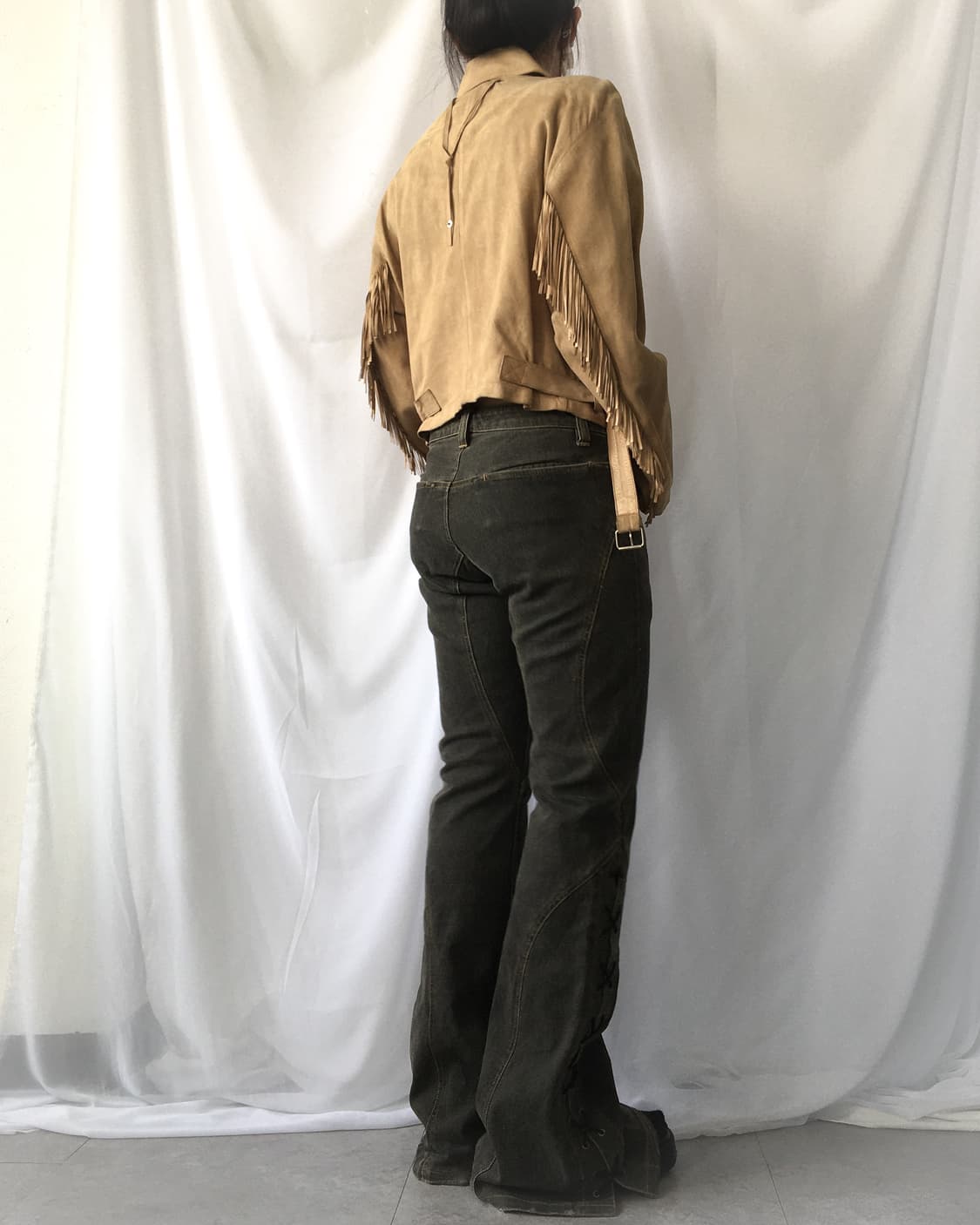 western mood fringe jacket 상품이미지8