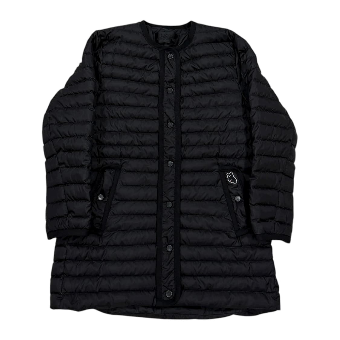 럭키슈에뜨 블랙 롱 경량 패딩 자켓 36 상품이미지1