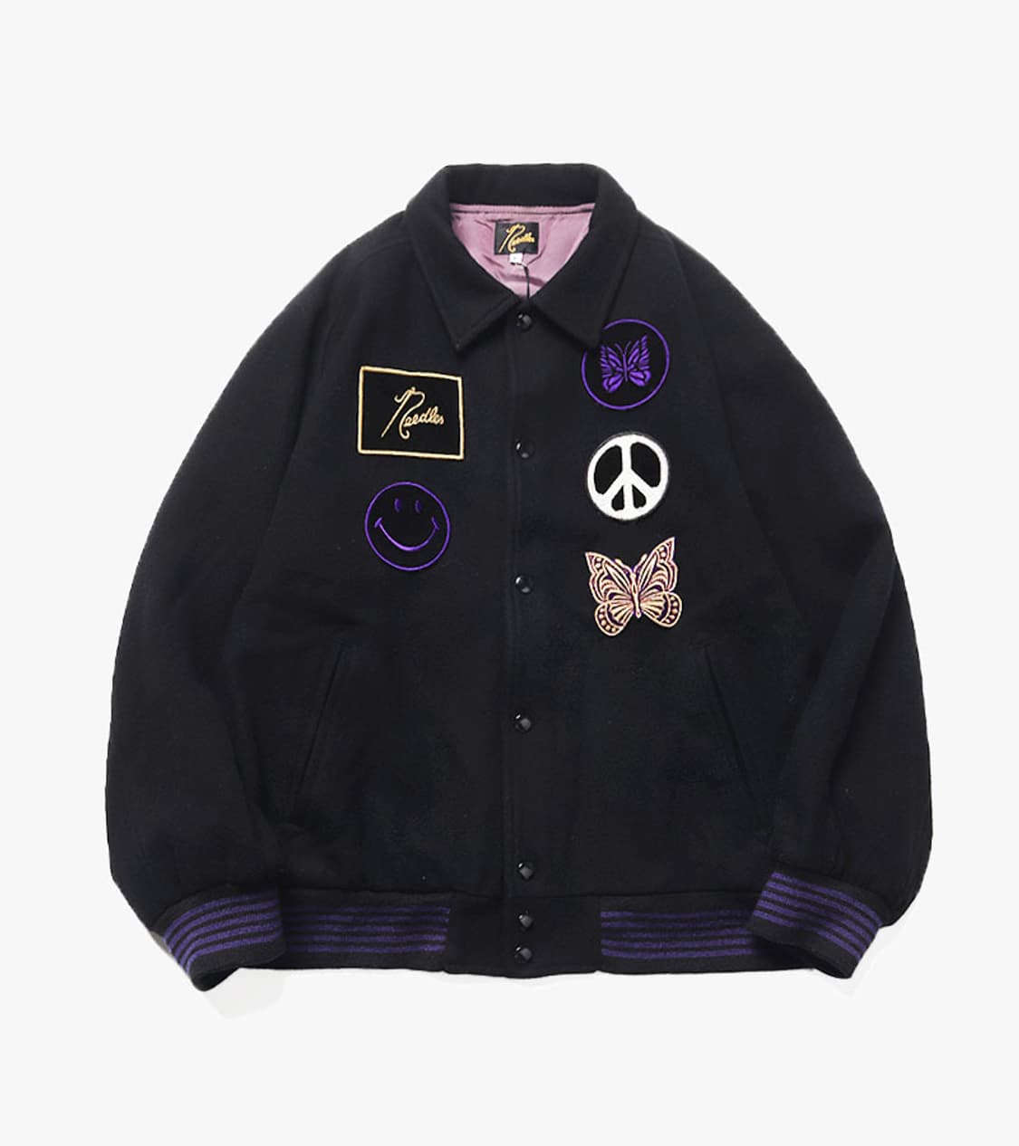 NEEDLES X STUDIOUS - VARSITY JACKET 상품이미지1