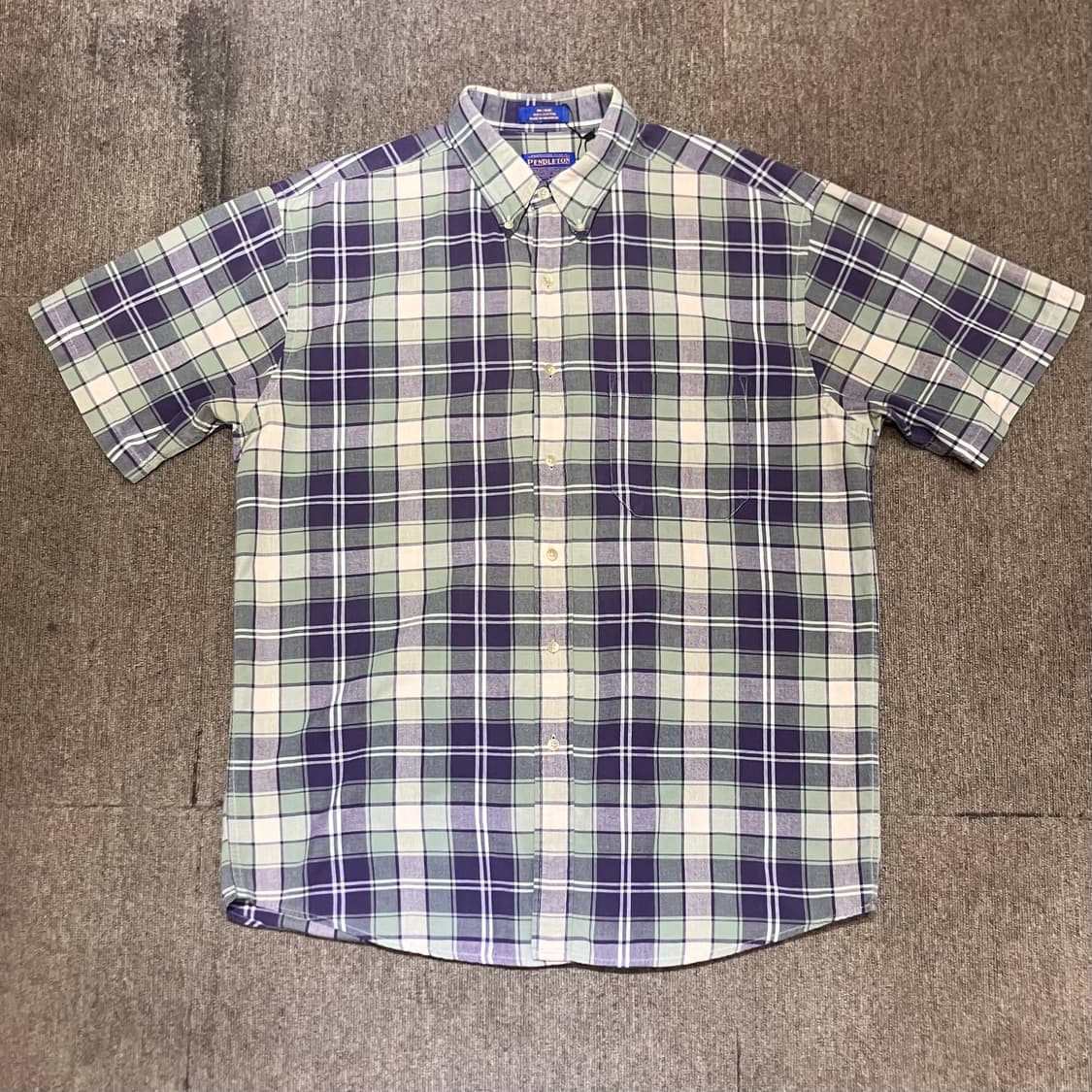 (L) Pendleton 펜들턴 체크 반팔 셔츠 상품이미지7