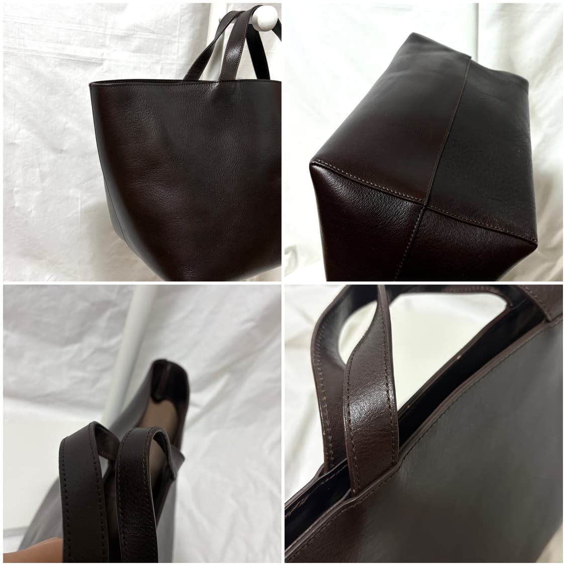 Autt 어트 Italy 통가죽 비건레더 빅토트 백 상품이미지5