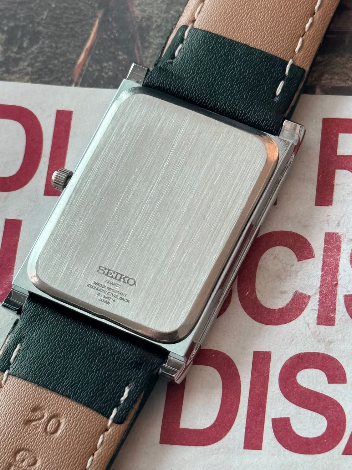 세이코 Seiko 쿼츠 Tank  상품이미지3