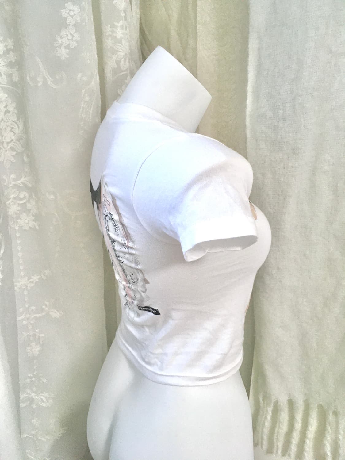 tensishop 프린팅 슬림 반팔탑  상품이미지6