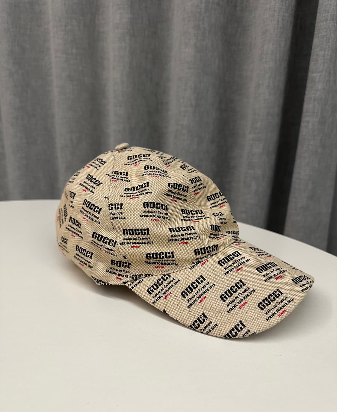 [정품] GUCCI 구찌 인바이트 스탬프 볼캡 상품이미지1