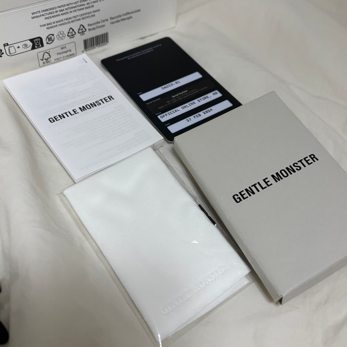 젠틀몬스터 다디오 01 풀박스 상품이미지5