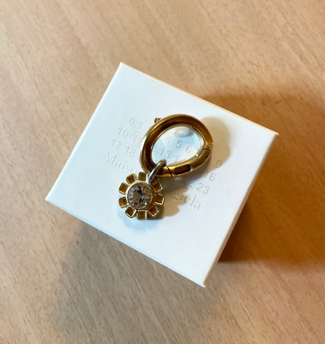 마르지엘라 플라워 펜던트 이어링 상품이미지1