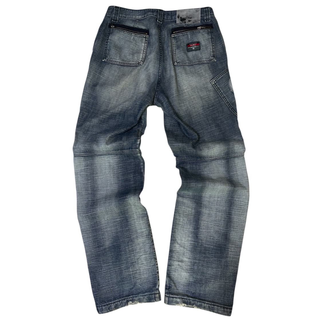 [FUBU] 빈티지 푸부 워싱 바이크 데님 팬츠 M 상품이미지2