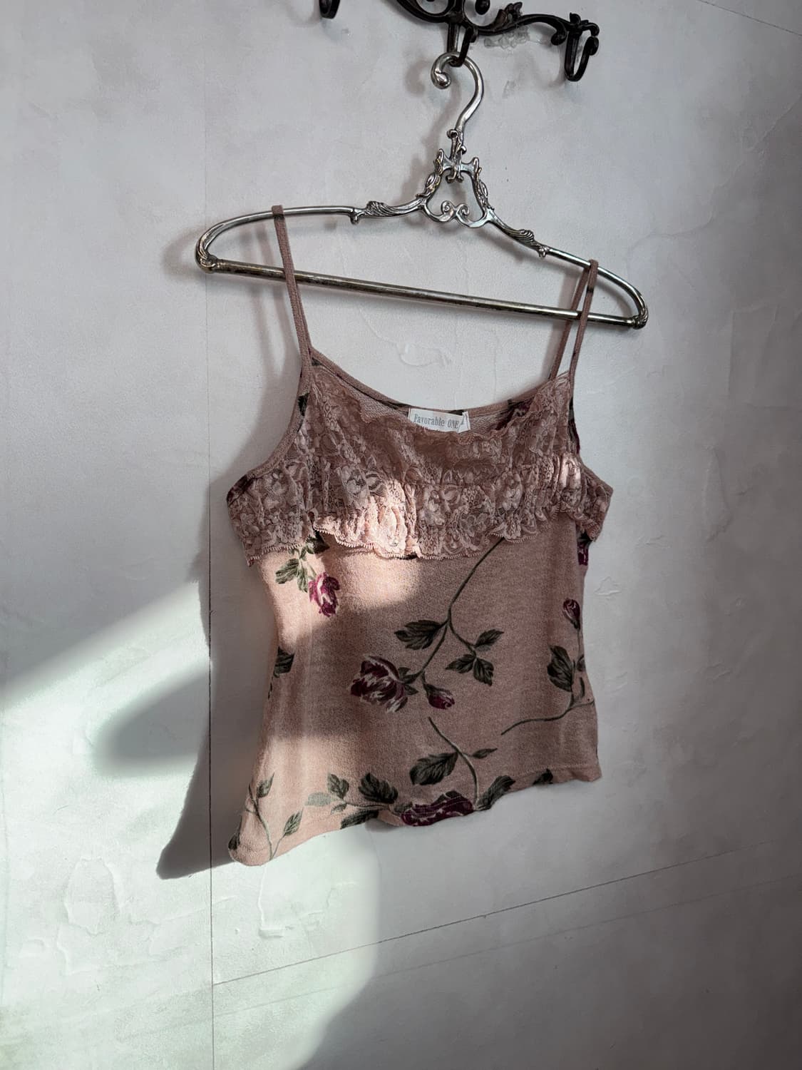 Indi pink rose lace sleeveless 상품이미지5