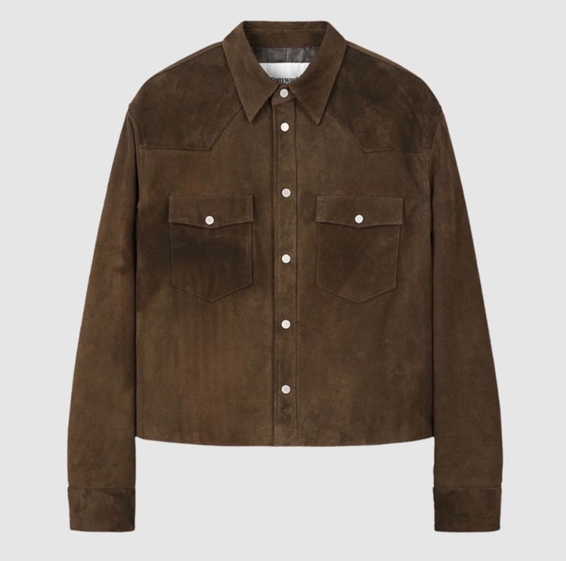 토니웩 스웨이드 크롭 웨스턴 자켓 상품이미지1