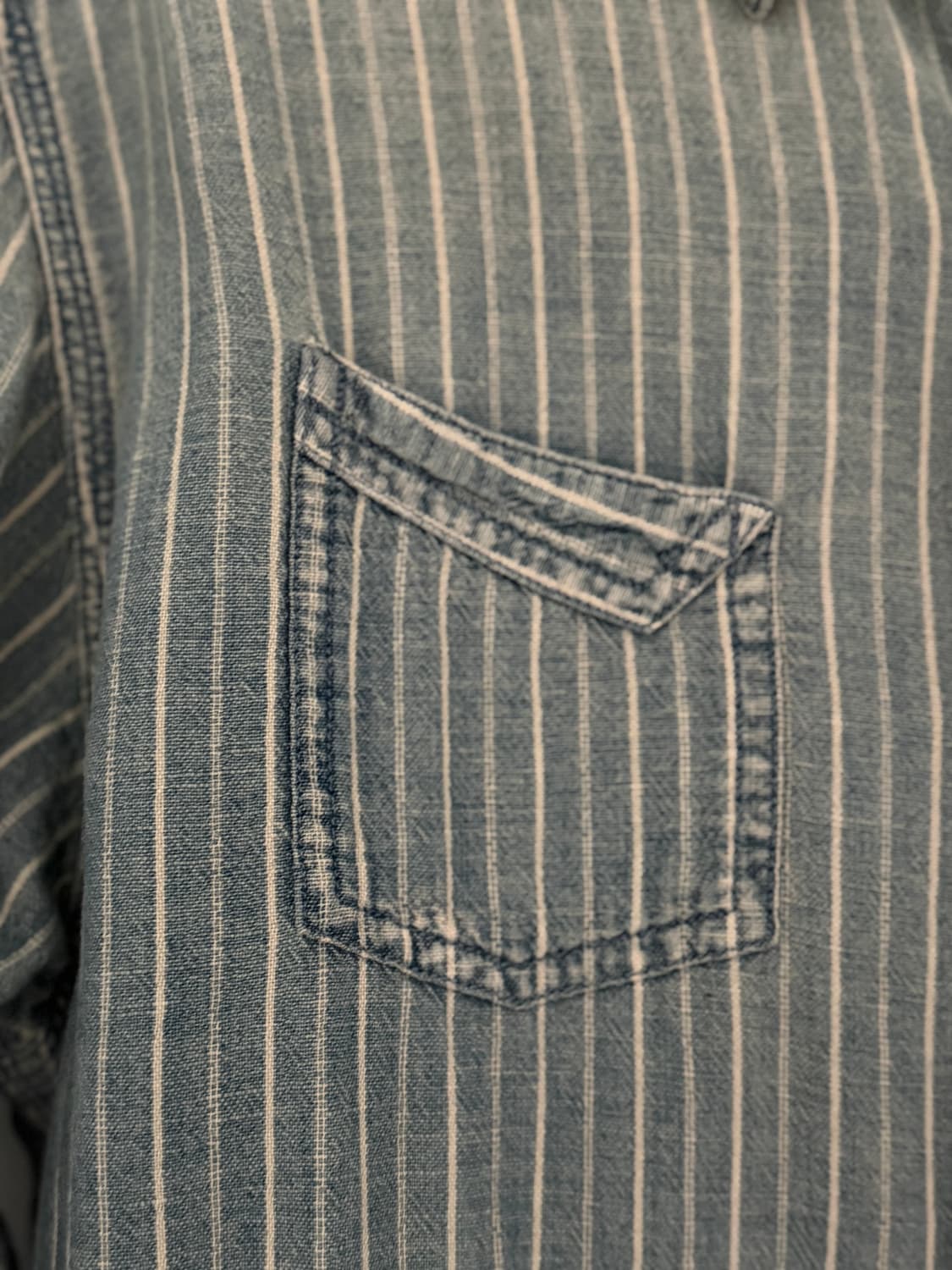 Rrl 샴브레이셔츠 빈티지레어템 상품이미지5