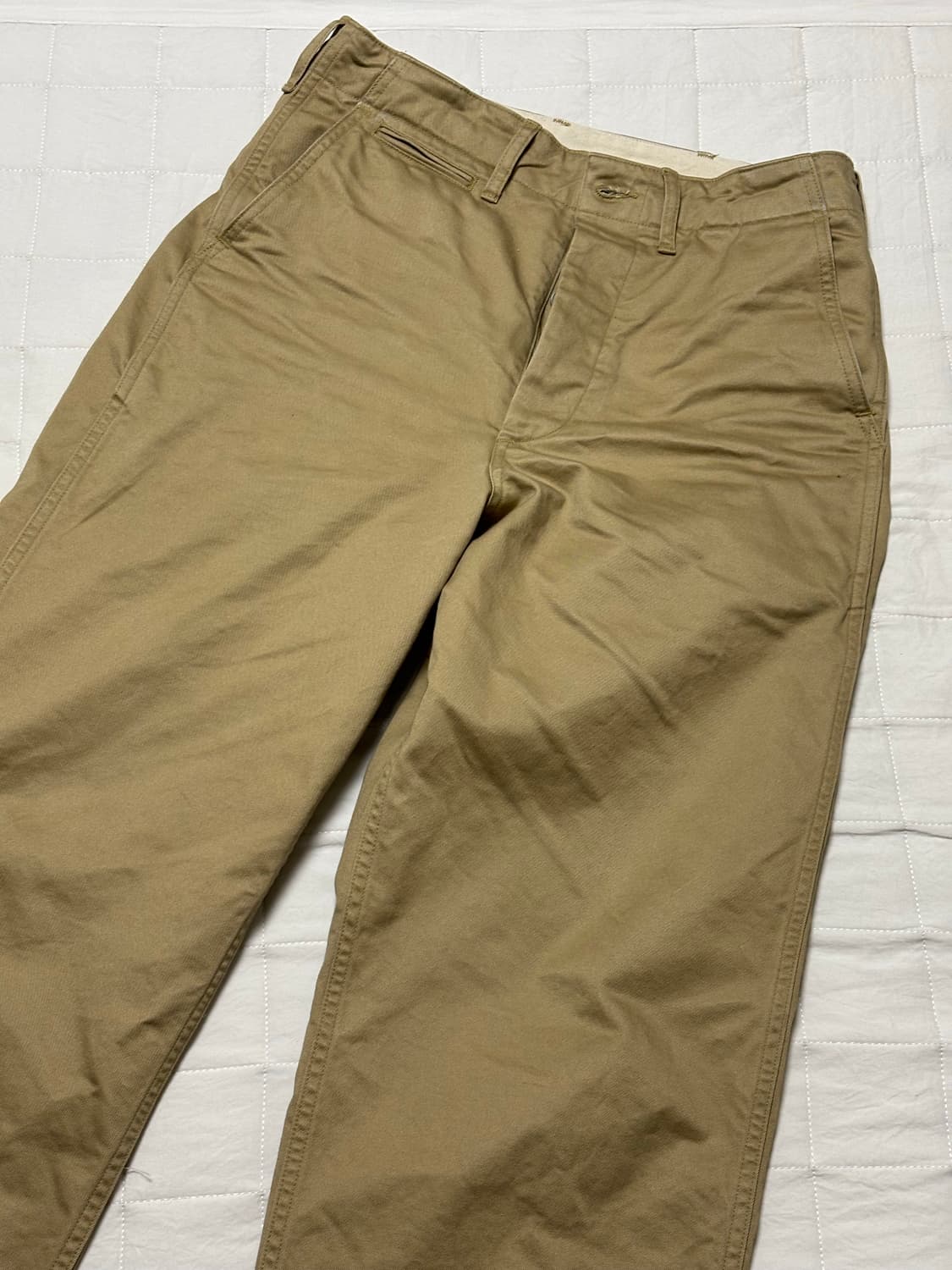 브론슨 1942 US Army Chino Trousers Khaki 상품이미지1