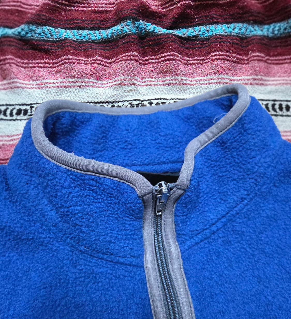 (XL)파타고니아 블루 머수피얼 신칠라 하프집업플리스 마수피얼 상품이미지3