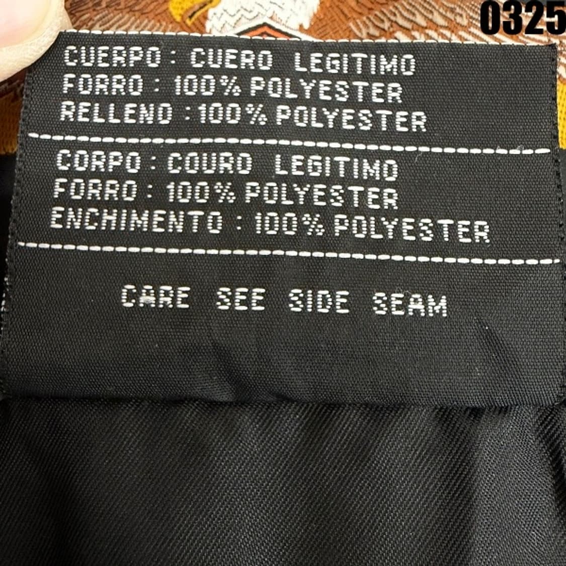 할리데이비슨 레더자켓 L 0325  상품이미지7