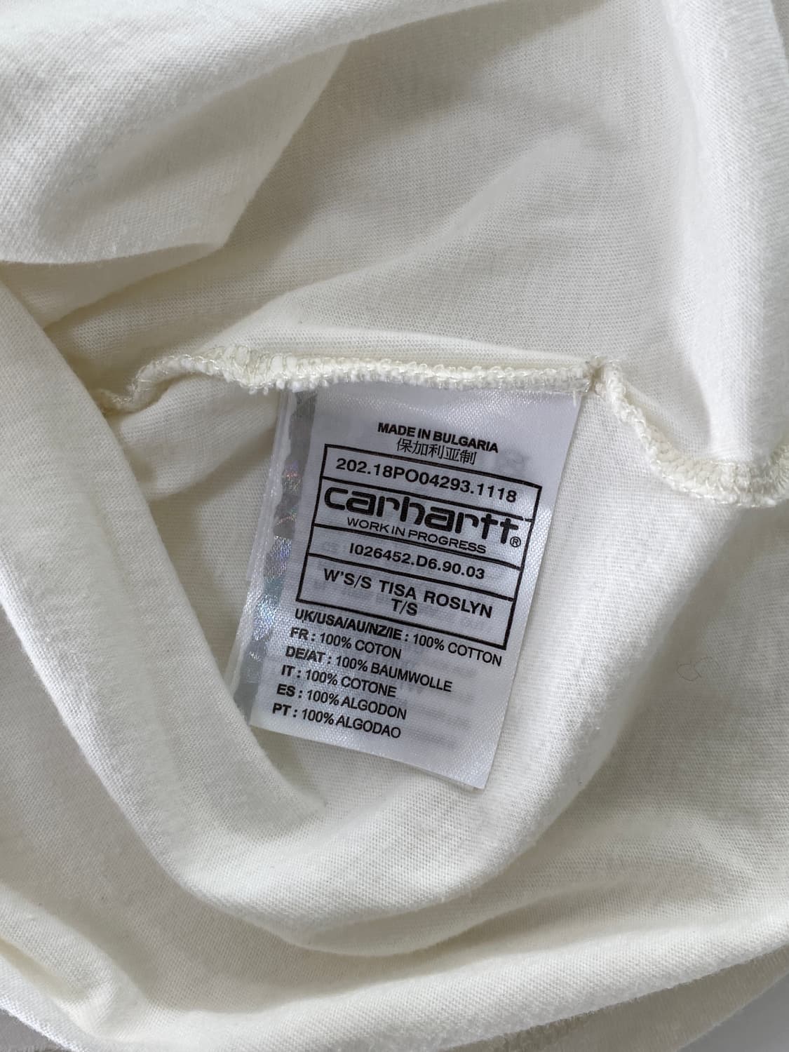 Carhartt WIP 칼하트 윕 반팔 XS 상품이미지5