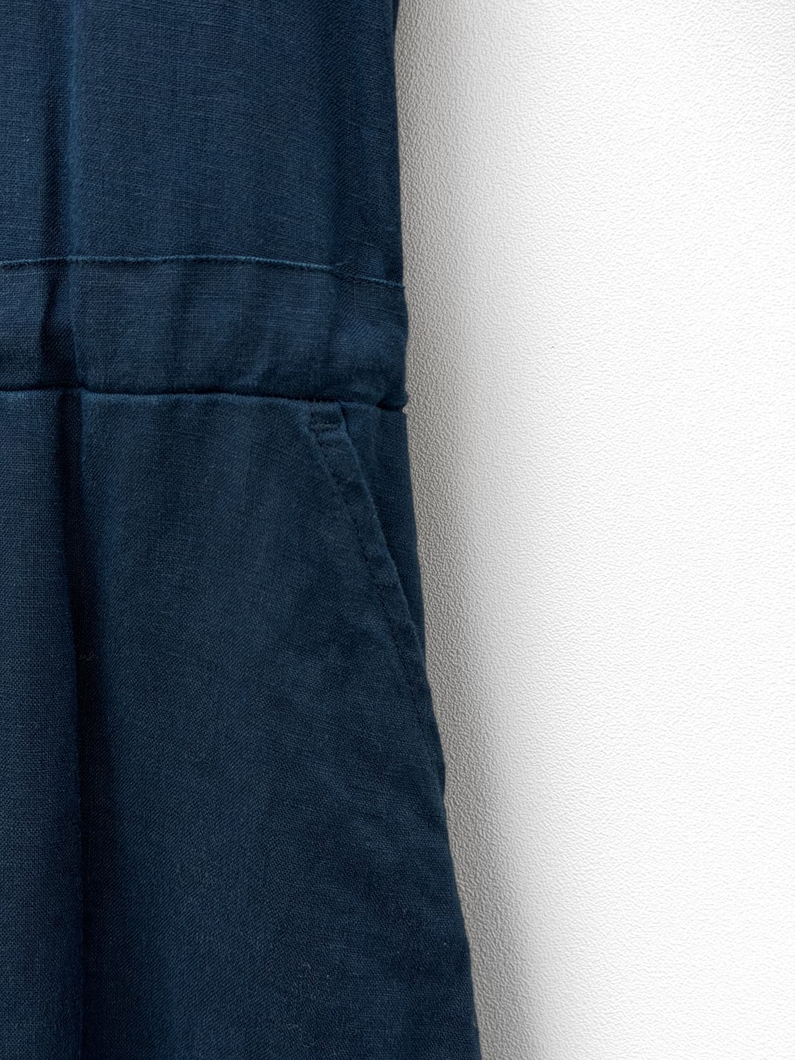 도나카란 뉴욕 네이비 스트링 셔츠 원피스 상품이미지5