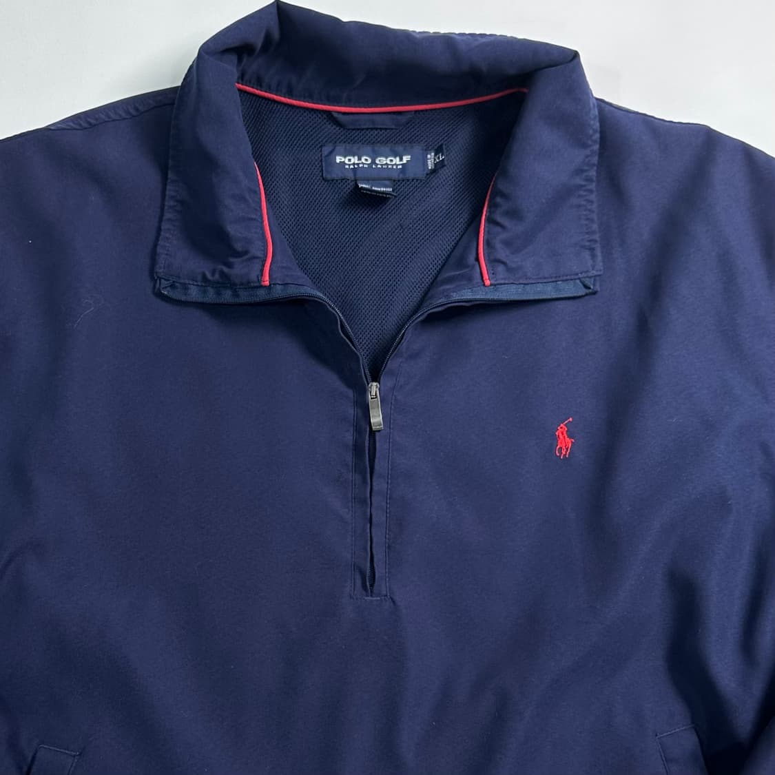 폴로 골프 폴리쉘 반집업  상품이미지2