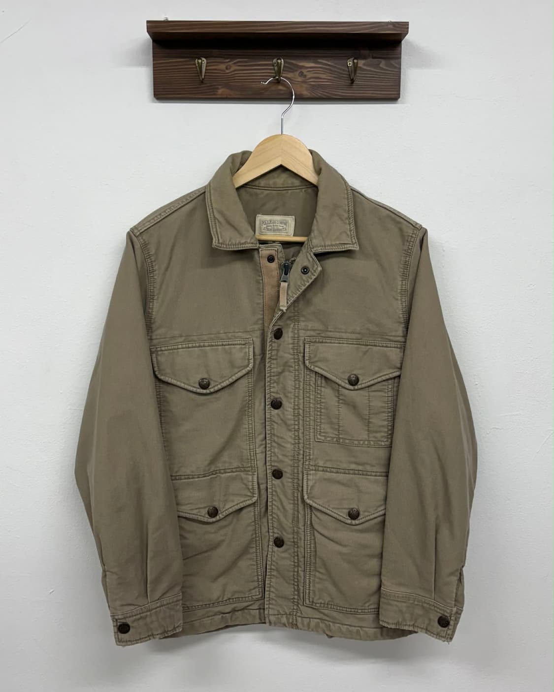 [M] 폴로 랄프로렌 진스 베이지 코튼 헌팅 필드 자켓 상품이미지1