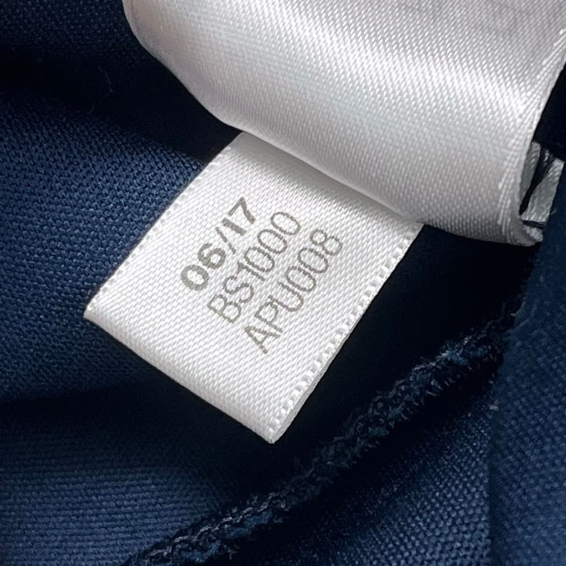 ADIDAS 트랙탑 네이비 160 상품이미지5