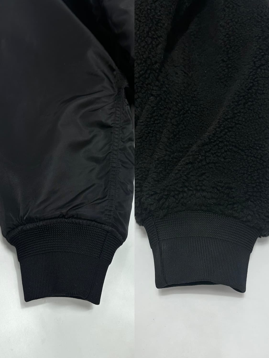 무신사스탠다드 오버사이즈 리버서블 플리스 ma-1 보머자켓 상품이미지5