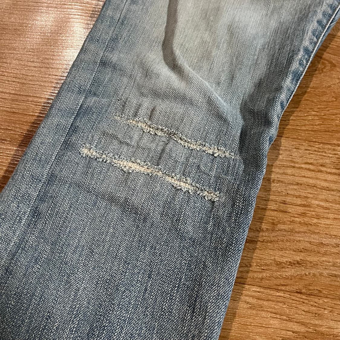 [29-30] 생로랑 디스 연청바지 상품이미지7