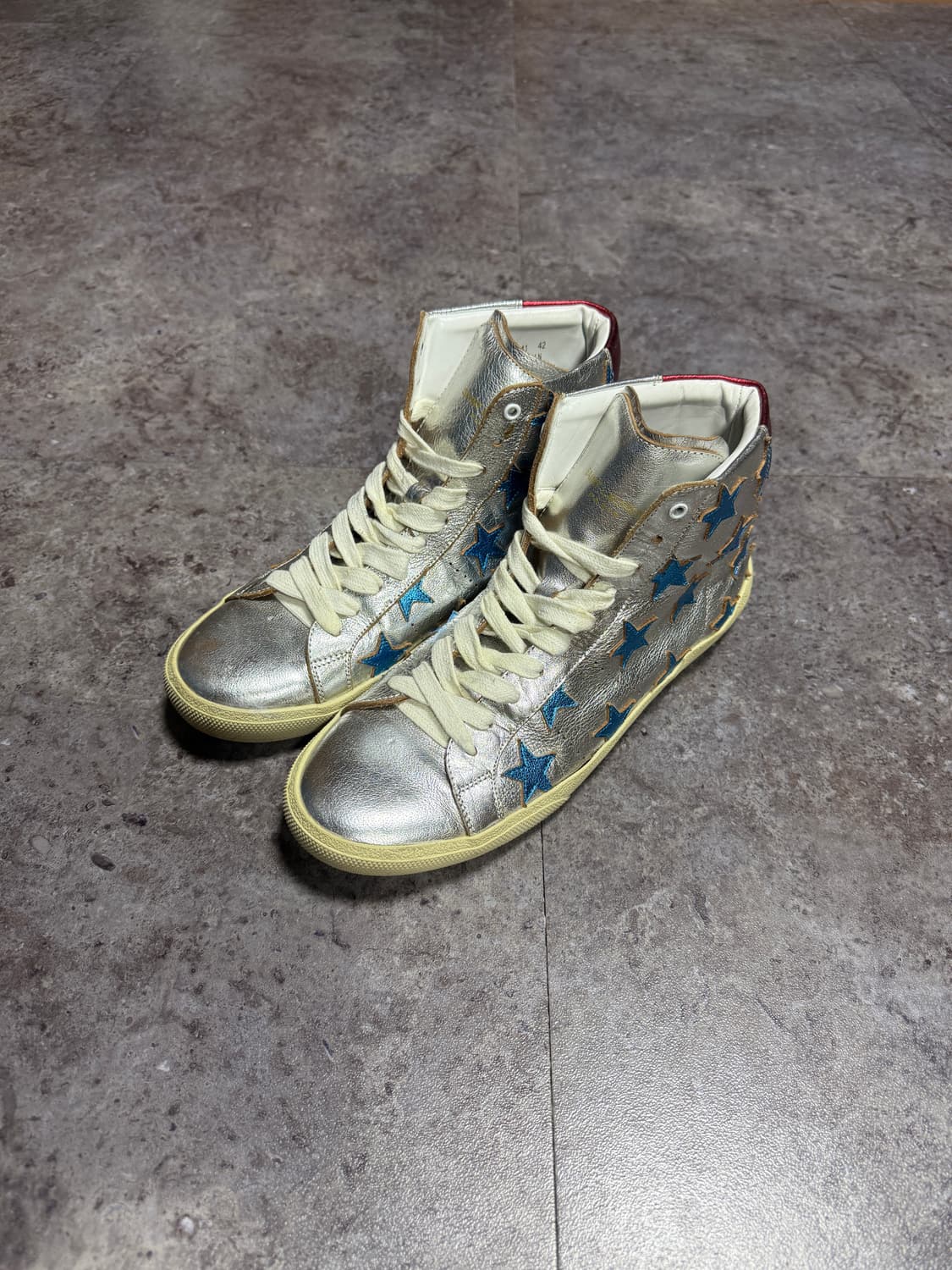 생로랑 스타패치 스니커즈 42 에디슬리먼 상품이미지2