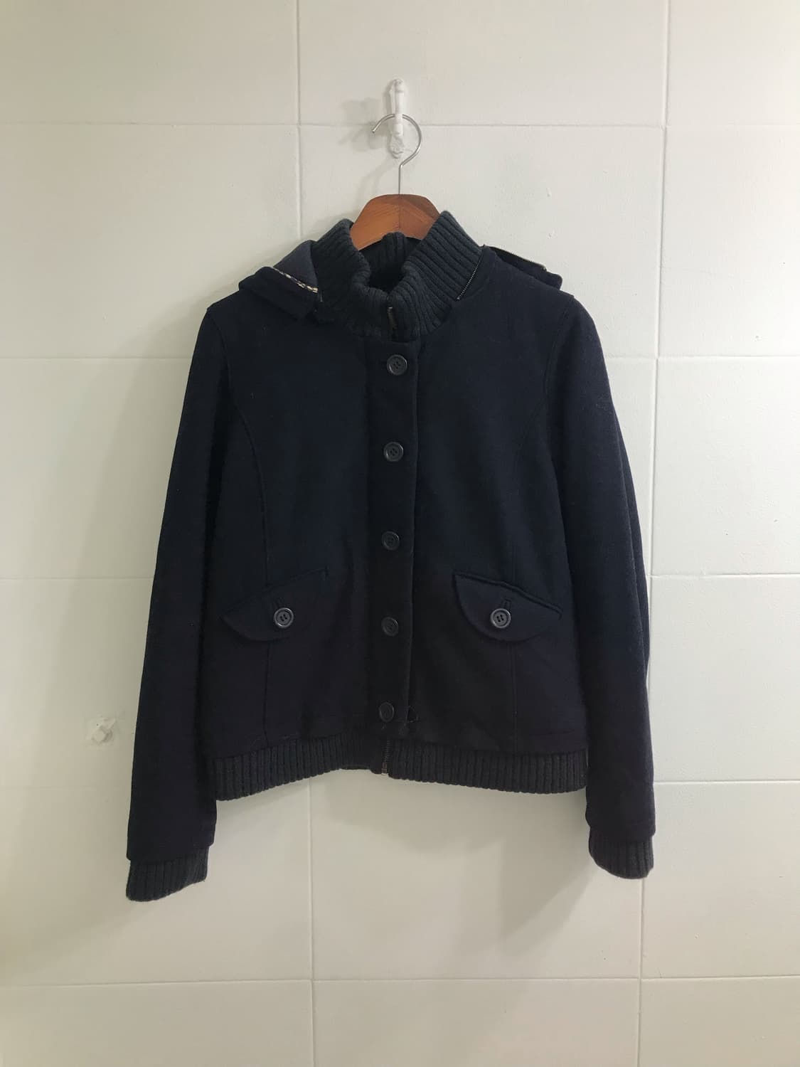 네이비 너드 니혼진 프레피 와방 코디세트 상품이미지4